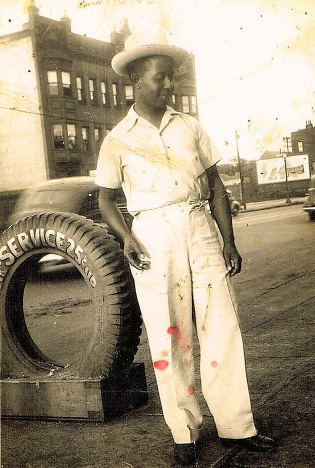 The author's great-grandfather, Booker Howze, as a young man.