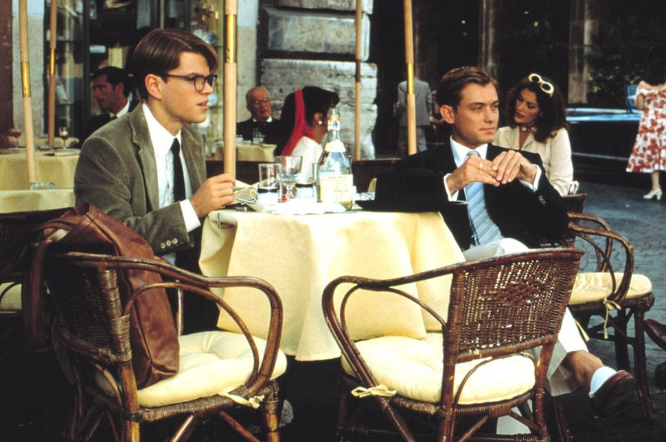 Matt Damon and Jude Law in "The Talented Mr. Ripley."