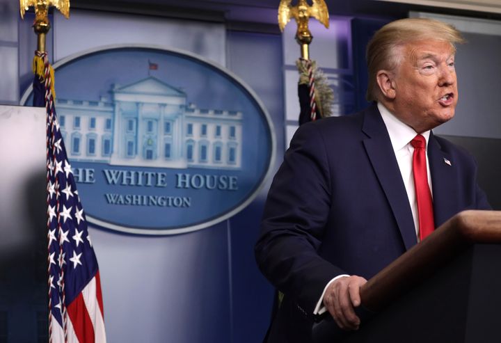 President Donald Trump called on governors to allow houses of worship to reopen during a press conference on May 22. “Some governors have deemed liquor stores and abortion clinics as essential, but have left out houses of worship. It’s not right,” Trump said.