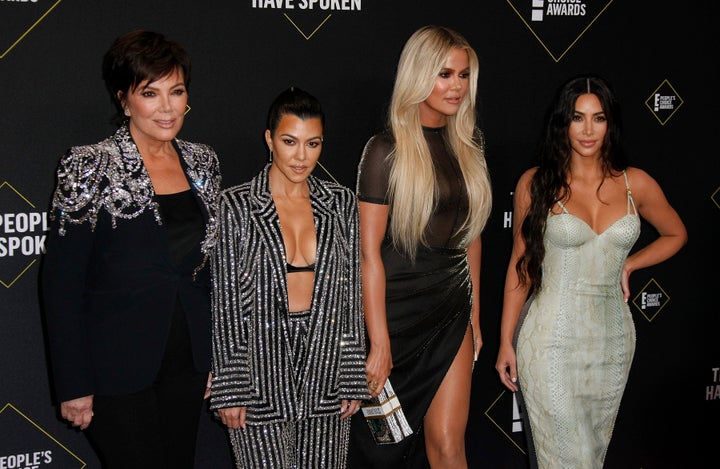  Kris Jenner, Kourtney Kardashian, Khloe Kardashian et Kim Kardashian West