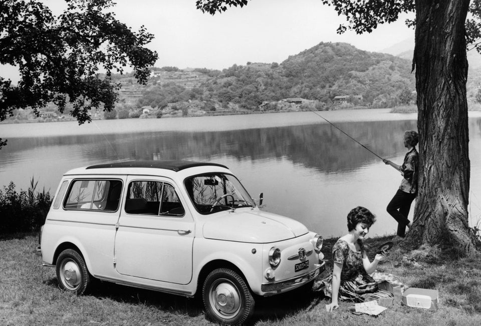 Fiat 500 Giardiniera, c1962. Introduced in 1960, this was an estate version of the 497cc-engined Fiat...