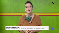 “Tremenda secuencia”: Aplauso a TVE por lo que se vio en el ‘Telediario’ tras esta imagen de Macarena Olona