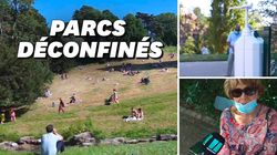 Aux Buttes-Chaumont, la joie des Parisiens (et les tentatives de gestes