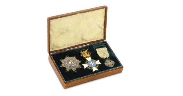 Τα μετάλλια που έλαβε ο Sir James Emerson Tennent από την Ελλάδα, Συλλογή ΕΕΦ
