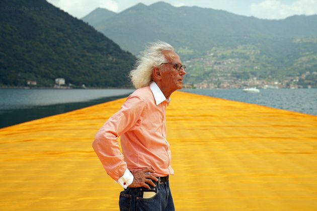 È morto Christo. Creò la passerella sul lago d&#39;Iseo | L&#39;HuffPost