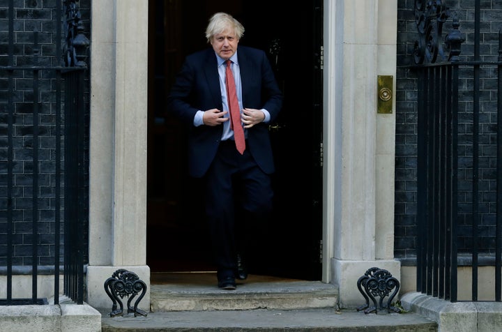 Britain's Prime Minister Boris Johnson 