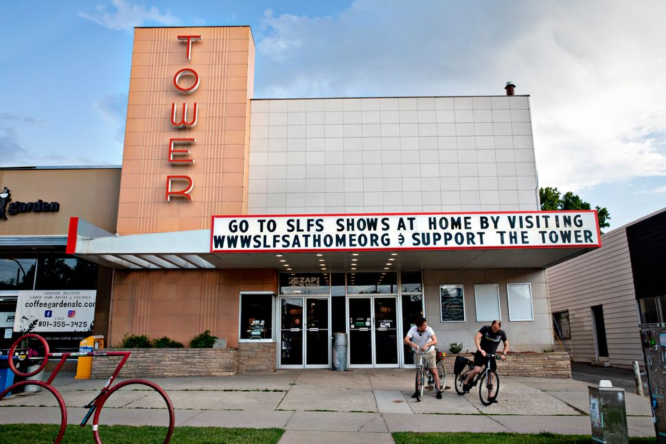 The Tower Theater in Salt Lake City is offering shows at home with proceeds helping the Salt Lake Film