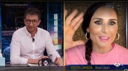 Rosa López corta a Pablo Motos tras una pregunta personal: “Yo no hablo de estas cosas por