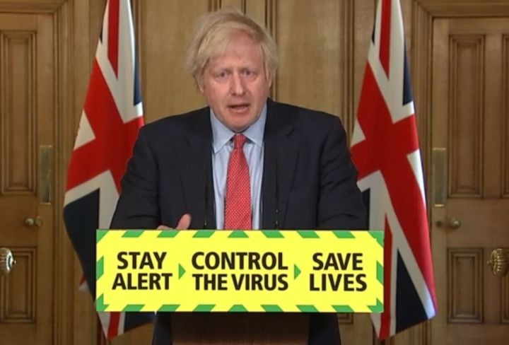 Prime Minister Boris Johnson during a media briefing in Downing Street, London, on coronavirus (COVID-19).