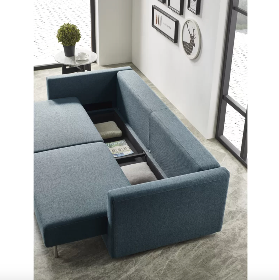 Mini on sale sofa storage