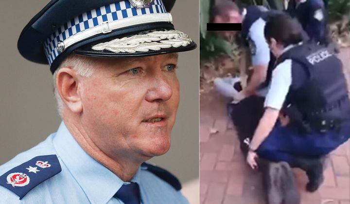 Top NSW cop puts violent arrest of Aboriginal teen down to "a bad day."