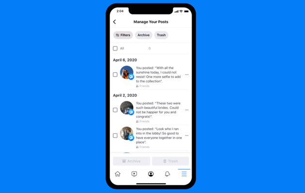Facebook 過去投稿を一括削除 する新ツールを発表 プライバシー管理を強化 ハフポスト Facebook 過去投稿を一括削除 する新ツールを発表 プライバシー管理を強化 ハフポスト