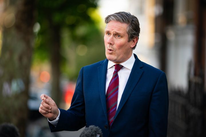 Labour Party leader Keir Starmer accused the prime minister of “winging it” over the easing of the lockdown restrictions.