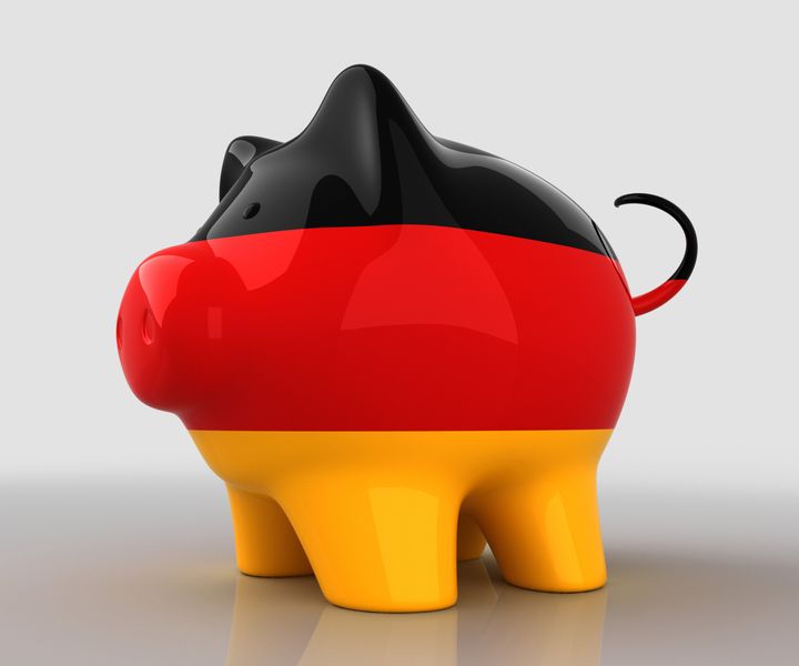 Germany piggy bank