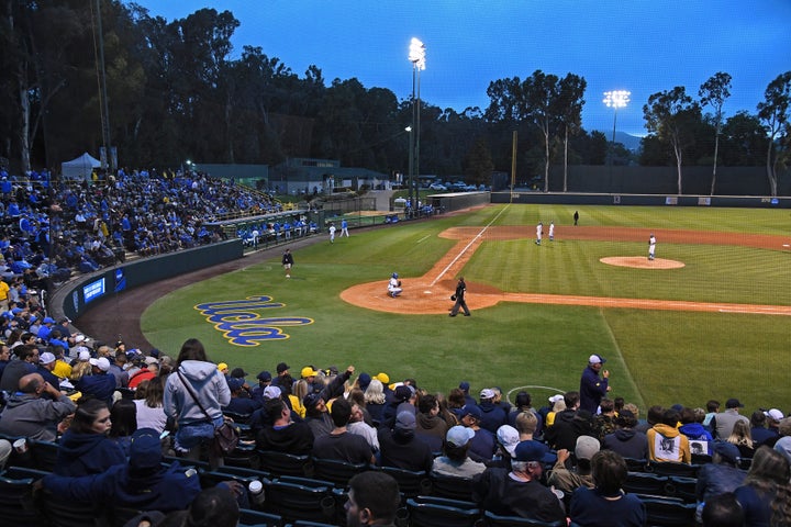 A 2019 game at Jackie Robinson Stadium.