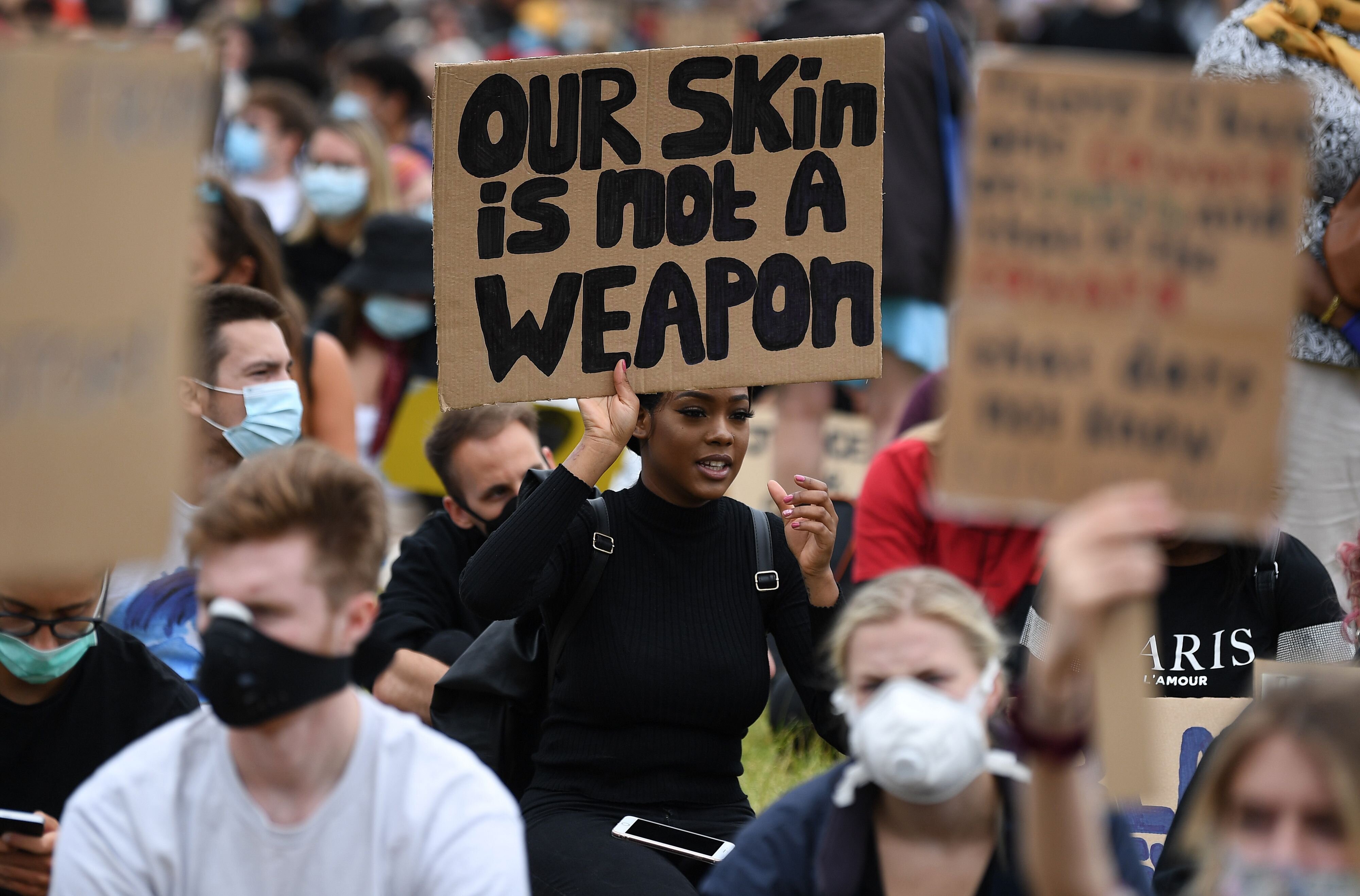 32 Powerful Signs From Anti-Racism Protests Around The World | HuffPost ...