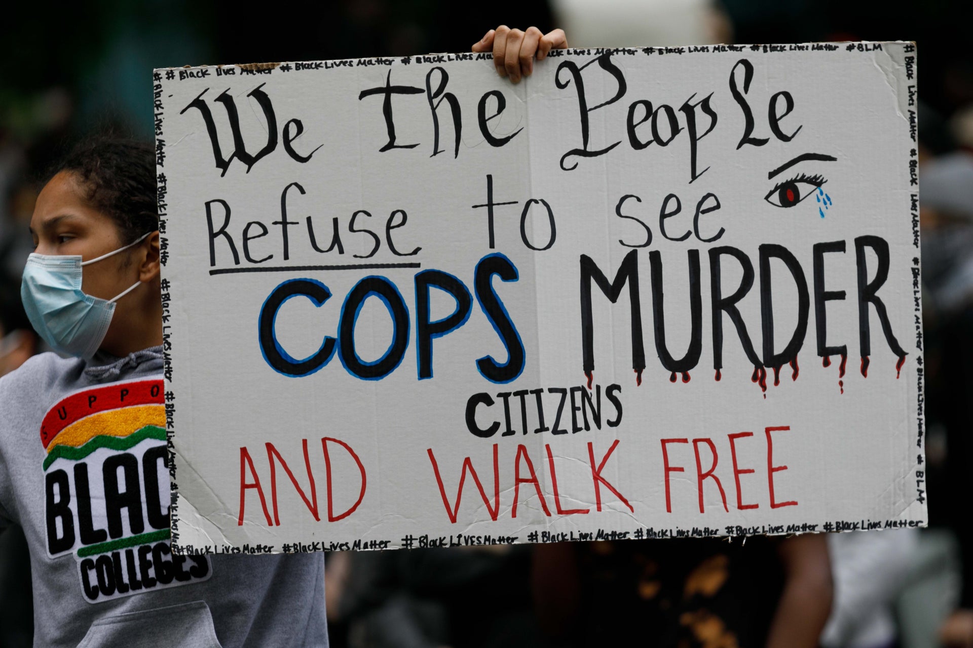 Ops Anti Racism 32 Powerful Signs From Anti-Racism Protests Around The World | HuffPost ...