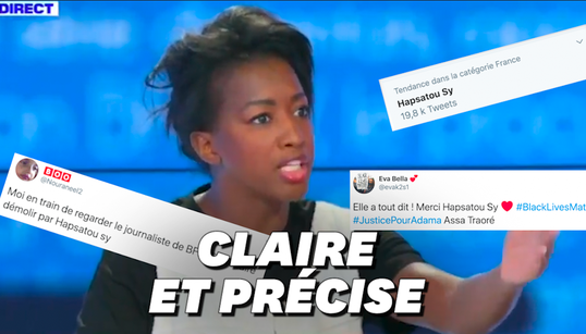 Le passage d’Hapsatou Sy sur BFMTV n’est pas passé