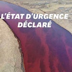 Cette rivière en Arctique est devenue rouge sang après une catastrophe
