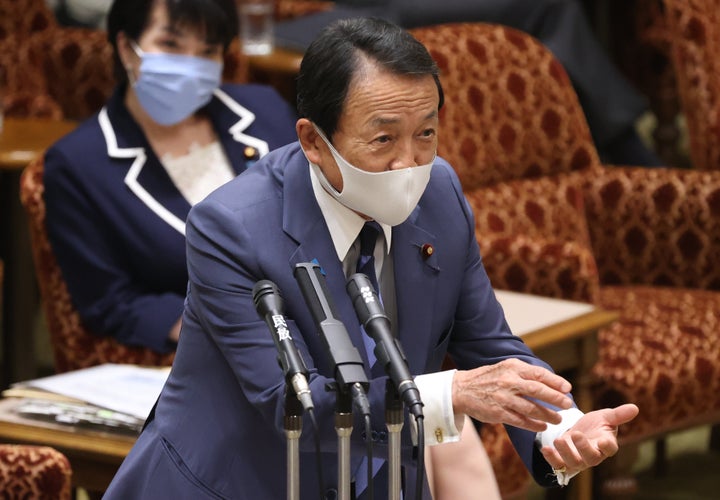 麻生太郎氏（5月27日）