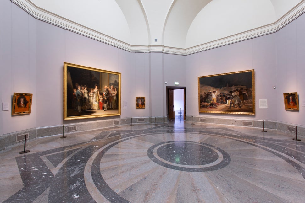 La sala 32 del Museo del Prado.