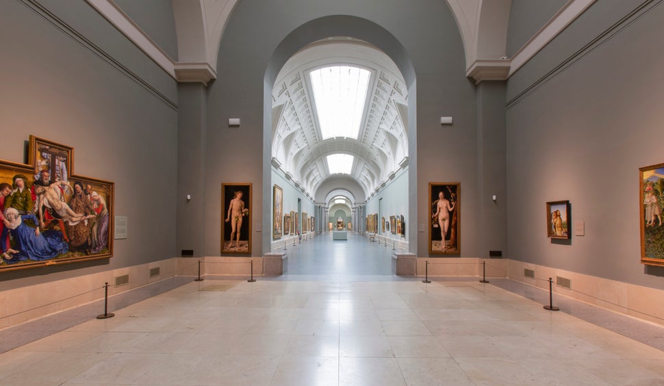 La sala 24 del Museo del Prado.