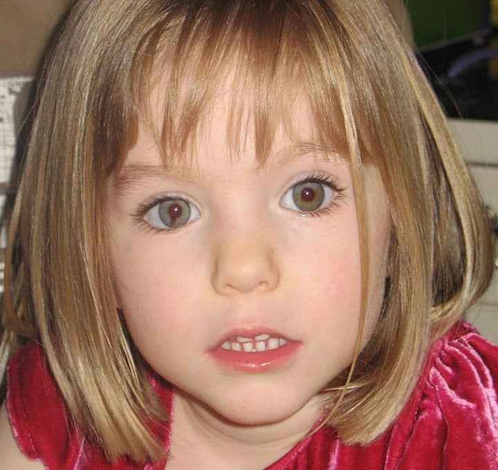 Undated family handout photo of Madeleine McCann.