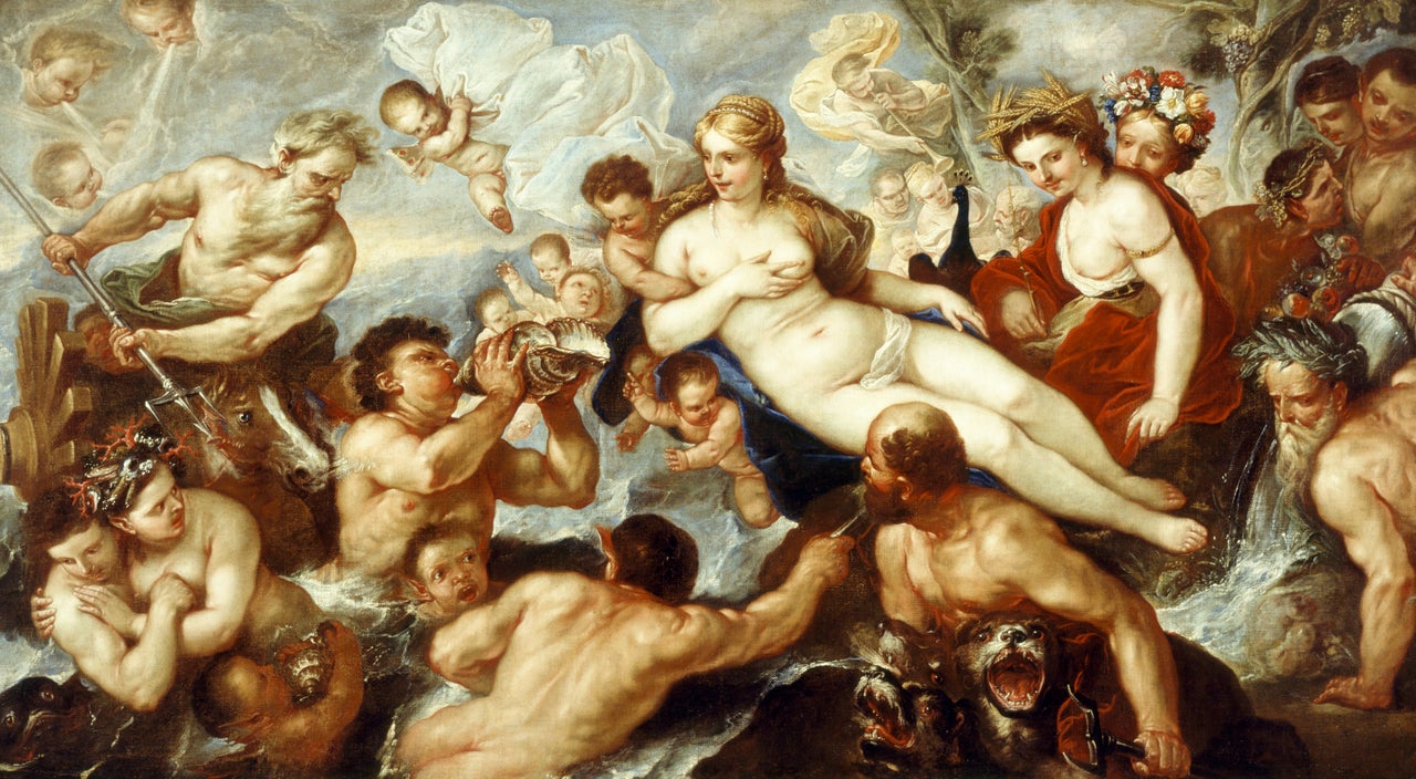 Η επιστροφή της Περσεφόνης Luca Giordano (1634-1705), oil on canvas, 174x314 cm. (Photo by DeAgostini/Getty Images)