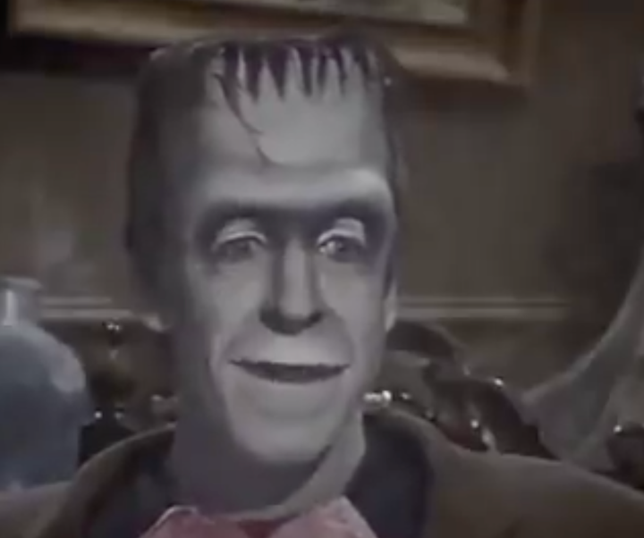 A clip of Herman Munster preaching tolerance for all types is going viral on Twitter.