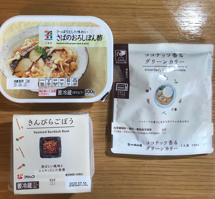 コンビニ各社の食品。「家庭料理」の中心になりつつある。