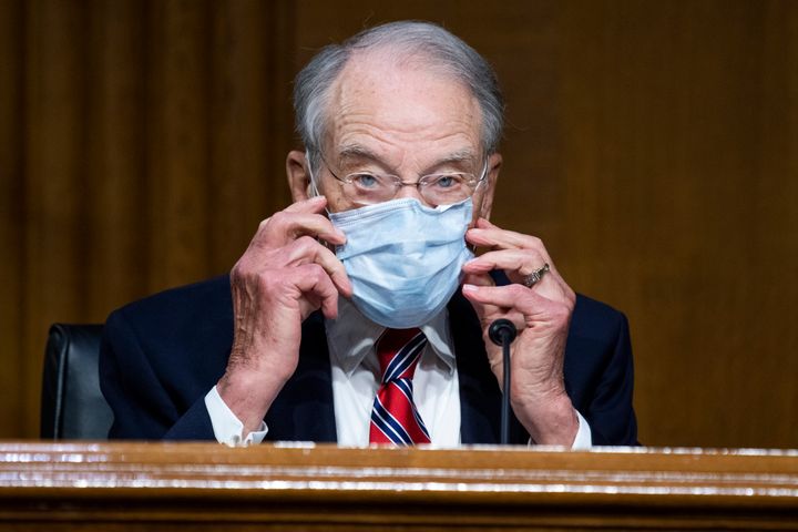 Sen. Charles Grassley (R-Iowa) says letting workers continue to collect benefits rather than return to work during the coronavirus pandemic is "unhealthy for the economy and it’s unhealthy for the individual."