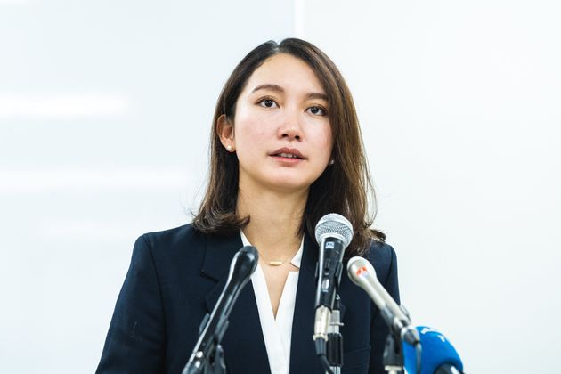 伊藤詩織さん＝2019年12月18日、都内