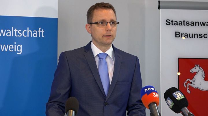 Hans Christian Wolters, a spokesman for the Braunschweig public prosecutor’s office, told reporters the suspect is being investigated “on suspicion of murder”.