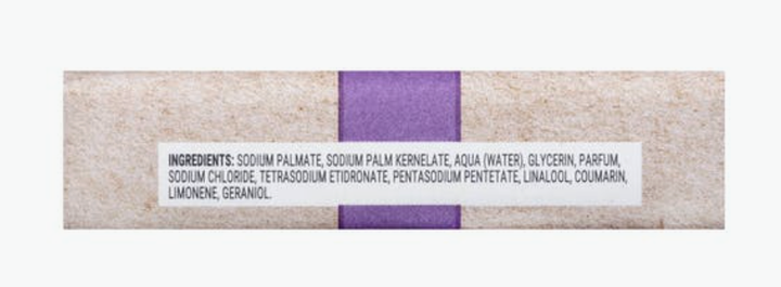 Etiqueta jabón lavanda de manos Deliplus
