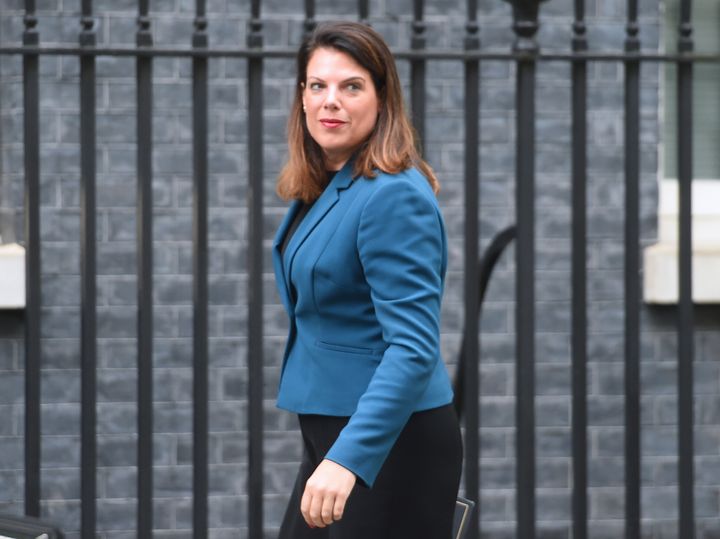 Minister of State for Immigration Caroline Nokes arrives for a cabinet meeting at 10 Downing Street, London.