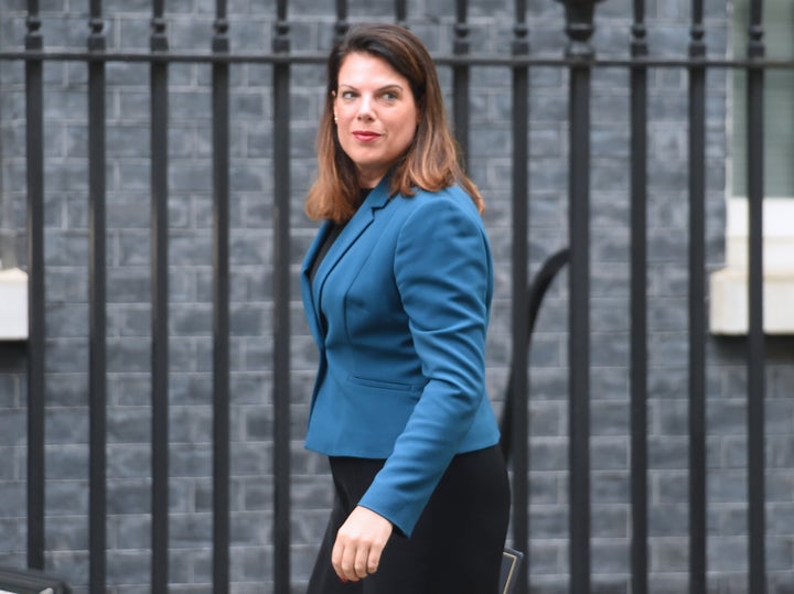 Minister of State for Immigration Caroline Nokes arrives for a cabinet meeting at 10 Downing Street, London.