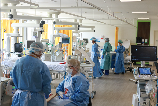 A coronavirus ward in north west London