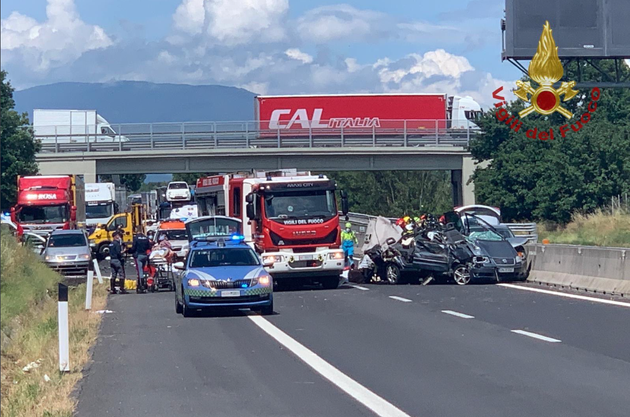 L'incidente sulla A1