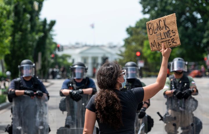 Federal security forces occupied Washington streets during Black Lives Matter protests on Wednesday.