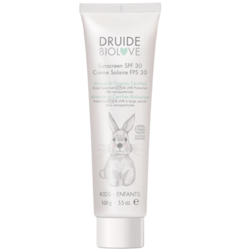 Druide Biolove SPF 30 sunscreen