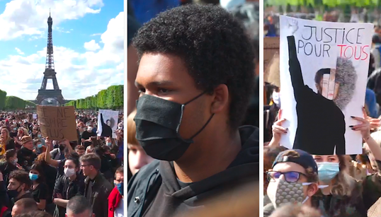 L’interdiction de manifester n’a pas empêché les cortèges contre les violences