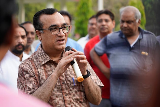 Congress spokesperson Ajay Maken in a file