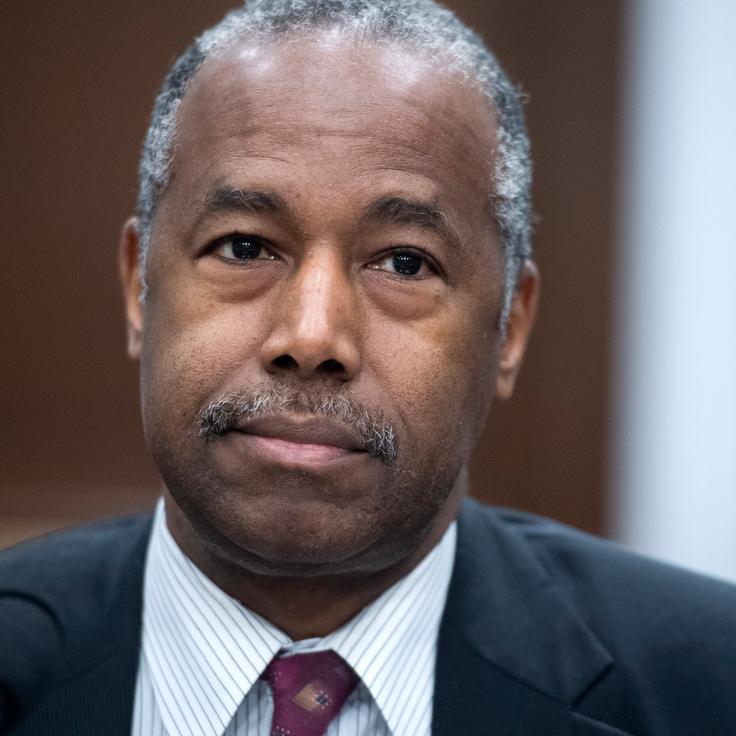 Ben Carson, the secretary of housing and urban development, at a March congressional hearing.