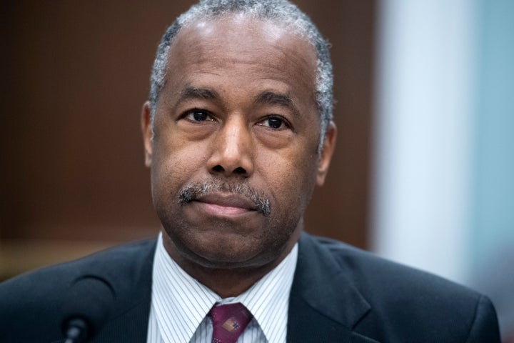 Ben Carson, the secretary of housing and urban development, at a March congressional hearing.