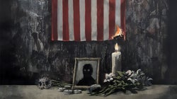 Banksy rend hommage à George Floyd avec une oeuvre dénonçant l’échec du “système