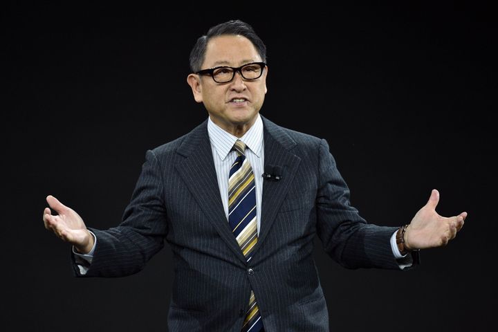 CESに登場した豊田章男氏（2020年1月6日）