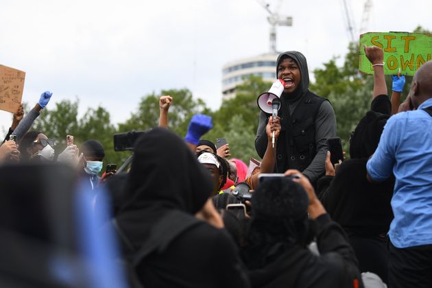 John delivered a powerful speech at the Black Lives Matter protest in London last Wednesday