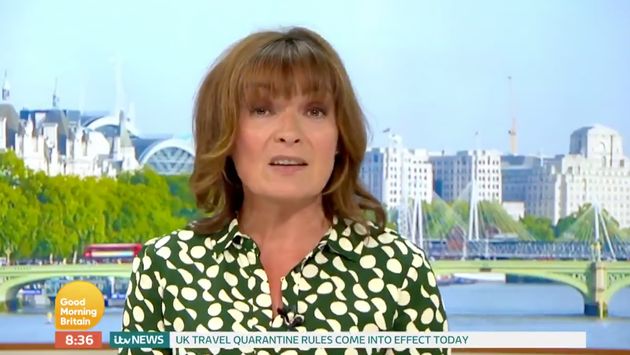 Lorraine Kelly Admits Regret Over Not Challenging Guests Inappropriate Comment On Show Last Week