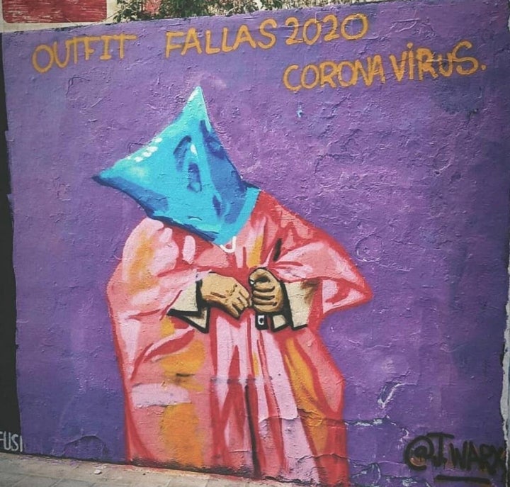 La obra de J.Warx justo antes de la explosión del coronavirus.