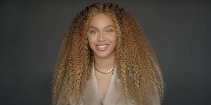 Beyoncé speaking on YouTube's Class Of 2020 series